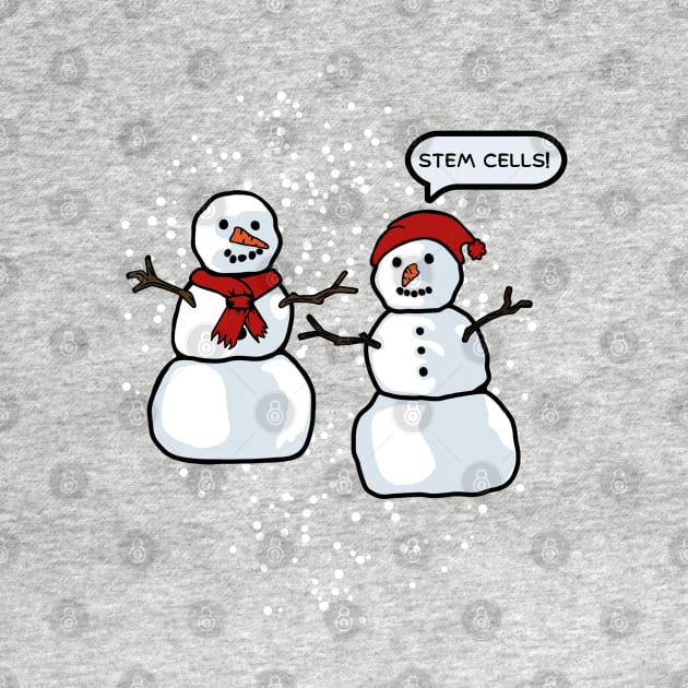 Snowman Sees Stem Cells by Slightly Unhinged